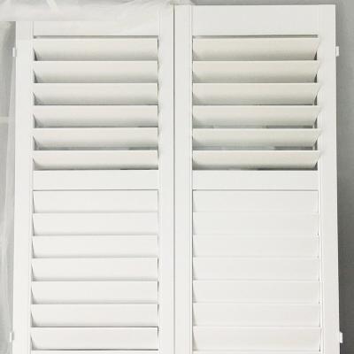 China China Traditional Interior Window Shutters PVC Plantation Shutters Windows Shutters for sale