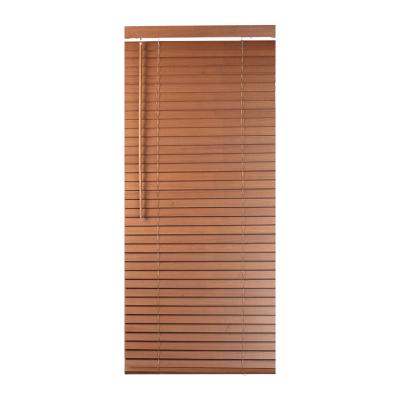 China Waterproof Blackout Bamboo Blinds Sunshade Wholesale Waterproof Window Shutter Pergola Shades Wooden Blinds for sale