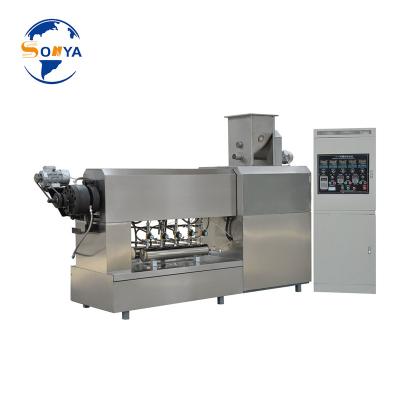 China Textured Protein Extruder Machine High Capacity Soybean Protein Nuggets Making Machinery Extrusion Textured Protein Extruder Machine Plant for sale