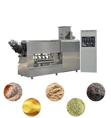 China Extruding nutrition powder application nutrition powder machine rice powder millet powder processing machine factory price for sale for sale