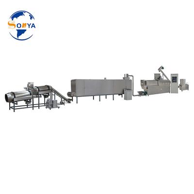 China Hot Sale Puffed Snacks Production Line Tasty Core Filling Puffed Snacks Puffed Rice Cake Puff Rice Ball Extruder Machine for sale