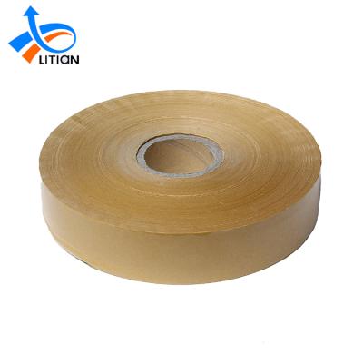 China Heat Resistant Heat Resistant Custom Printed Kraft Paper Hot Melt Adhesive Tape For Sealing Bag for sale