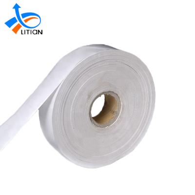 China Heat Resistant Hot Melt Adhesive Kraft Seal Bonded Paper Tape For Bag Sealing for sale