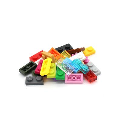 China Building Toy 100g/bag Moc Compatible With Tiles Plate 1x2 3023 Short Piece DIY Light Up Building Block Bricks Assemble Particles for sale