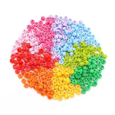 China DIY TOY 100g/bag MOC Bricks 24866 Plate Round 1x1 With Flower Edge 5 Petals DIY Light Up Building Block Assembles Particle Kids Toys for sale