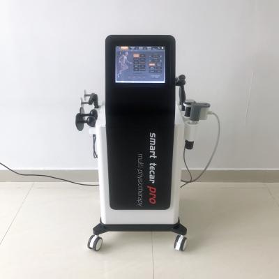 China Tecar Pro Shockwave Therapy Ultrasound Physiotherapy Smart Ultrasound RF Ret CET Machine 20/40/60 mm for sale