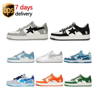 China EVA Wholesale Bapesta Shoes Top Quality Men Basketball Sneakers Bape Shoes for sale