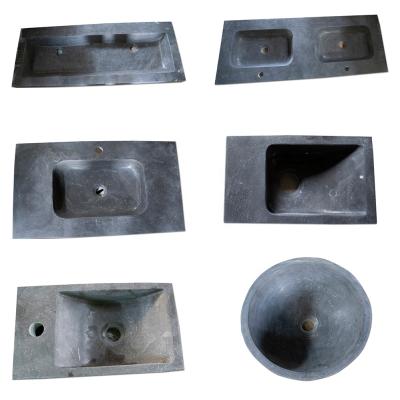 China Modern Samistone Marble Sinks Natural Stone Wash Basin for sale