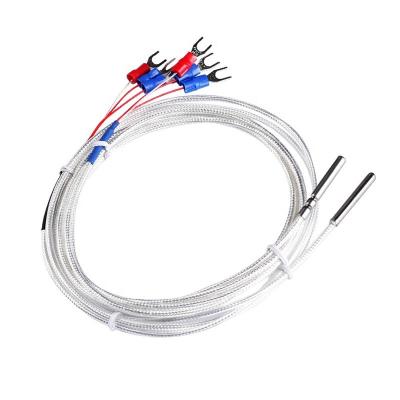 China 3 Wire 100 Ohm Platinum RTD Temp Sensor IP68 Protection SUS304 Probe for sale