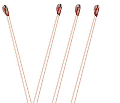 China 3mm eingekapselte NTC Glashohe Temperatur Ohm Thermistors 10k zu verkaufen