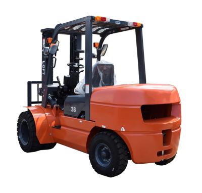 China Building material stores factory direct sale diesel forklift 3 ton 3.5 ton 4 ton 4.5 ton heavy duty 5 ton forklift jib for sale