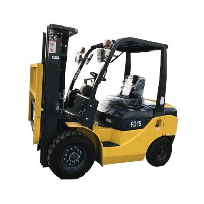 China Construction material stores optional japanese engine transmission china hydraulic forklifts 2 ton 2.5 ton 1.8 ton 1.5 ton diesel forklift with ce for sale