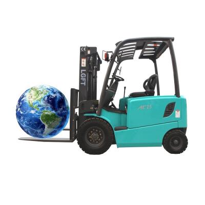 China Building Material Stores Shanghai LGFT Brand New 2 Ton Electric Forklift Battery 48v 500ah for sale