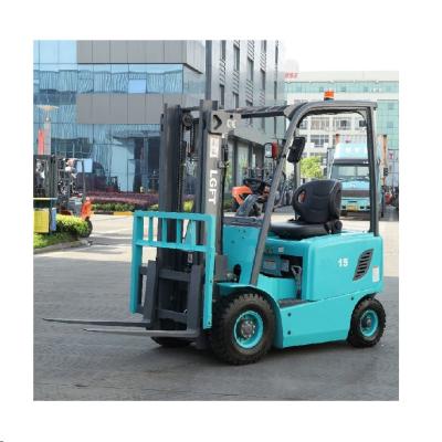 China Balanced Construction Material Stores Electric Counter Forklift 1.5 Ton for sale