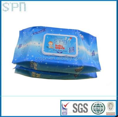 China 80PCS SKIN CARE high quanlity skin care cheap baby wipes in wet cloth for sale