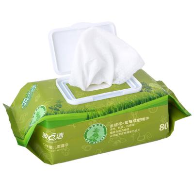 China 100% Cleaning Bamboo Super Soft Biodegradable Baby Wipes Wet Wipes for sale