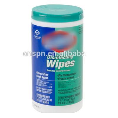 China OEM 70% IPA Personal Canister Sanitizing Wet Wipe for sale