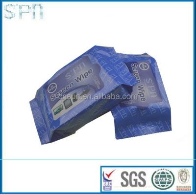 China Spunlace China OEM Computer Camera Glass or Glass Glass Wet Wipe for sale