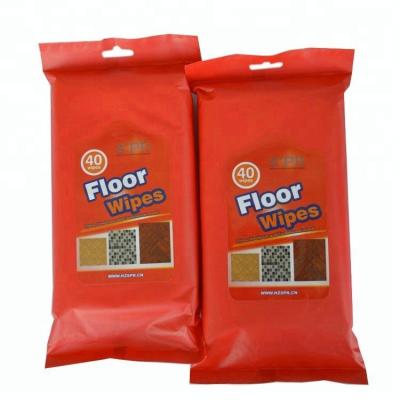 China Promotional Disposable Wooden Floor Cloth Cleaning Wood Floor Wipe Wet Quick Cloths for sale