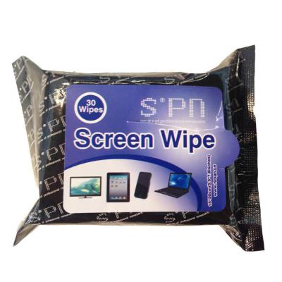 China Cleaning Best Disposable Screen Cleaning Wet Cloths for sale