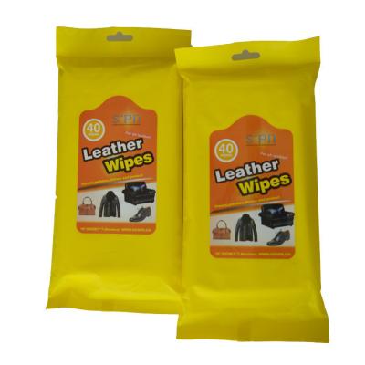 China Leather Shoes 2014 Super Leather Cleaning Wet Wipes for sale