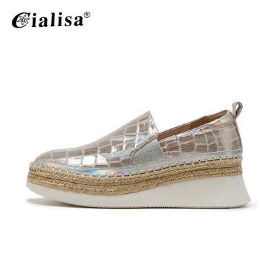 China New Anti-odor Wedges Heel Women's Platform Shoes Pumps Flat Shoes for sale