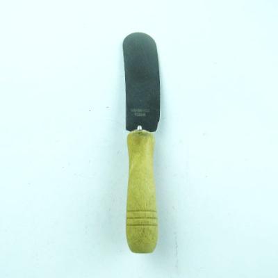 China Hot Selling Mini Wooden Handle Stainless Steel Butter Knife Viable for Kitchen Room or Dinner Room for sale