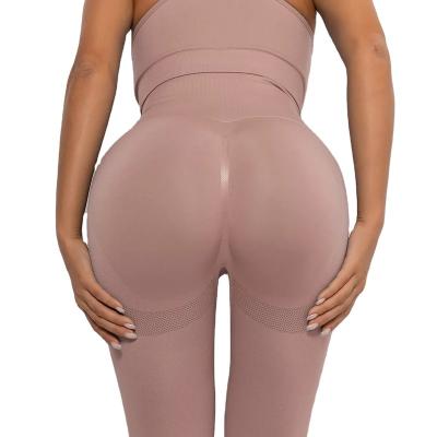 China Breathable maker butt crack! crack! Sportswear Women's Butt Lift Gym Fitness Leggings Workout Yoga Pants Sports Wicking Gaiters for sale