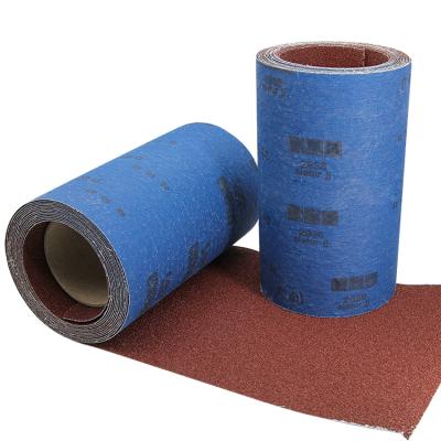 China High Efficiency Hand Use Cloth Jumbo Sanding Sanding Durable Abrasive Sanding Dust 40# To 600# J/X/Y- Weight Cloth Filler Sand Cloth Roll for sale