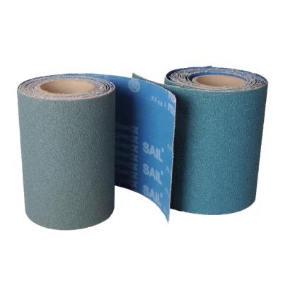 China High Efficiency Aluminum Oxide Abrasive Sand Emery Cloth Roll Paper Roll for sale