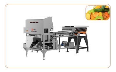 China Dehydrated Vegetable Infrared Sorting Machine Deep Learning AI Algorithms zu verkaufen