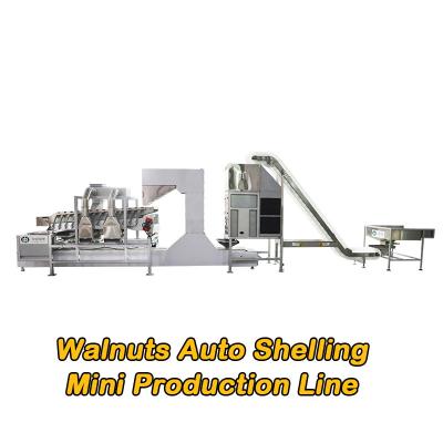 中国 Mini Automatical Kernel Shell Walnut Shelling Machine Large Capacity 販売のため