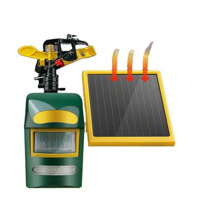 China ABS+aluminum Multifunction Solar Powered Outdoor Garden Water Sprinkler for sale