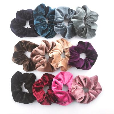 China New large fashionable and beautiful elastic headband does not hurt hair velvet pilou hair band for sale