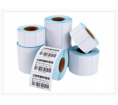 China POS Printer Customized Various Specifications of Printing Self Adhesive Thermal Label Paper Rolls for sale