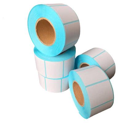 China POS Printer Powerful Sticker Blank Label Printing Self Adhesive Thermal Label Paper Roll for sale