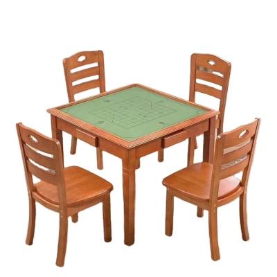 China ZF2015-TM High Quality Wooden ZF2015-TM Durable Wooden Mahjong Chess Table Casino Entertainment Table for sale