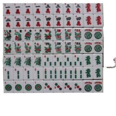 China Home Entertainment High Quality Environmental Friendly Mahjong Tiles L38*W28*H20mm for sale