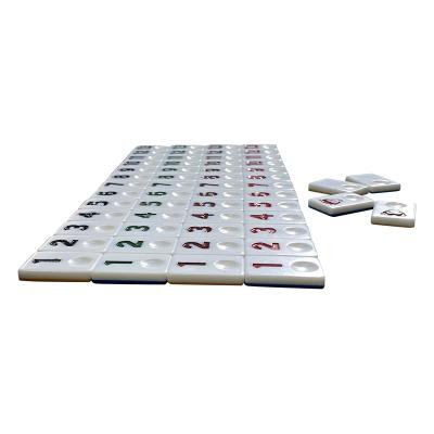 China Entertainment factory hot sale custom mahjong rummy tiles for entertainment for sale