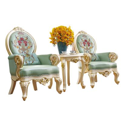 China Furnitrue Classic European Style Design Luxury Antique Coffee Tea Table Set for sale