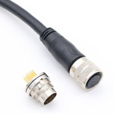 China M16 Aviation Connector Signal Transmission IP67 Electronic Waterproof Wire Haress for sale