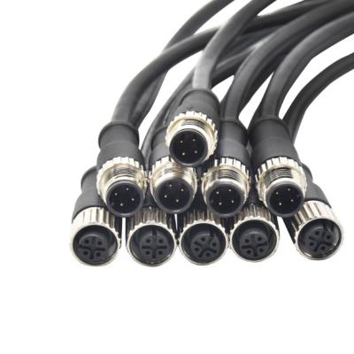 China M12 Aviation Connector Signal Transmission IP67 Electronic Waterproof Wire Haress for sale