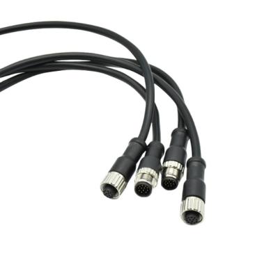 China M12 Aviation Connector Signal Transmission IP67 Electronic Waterproof Wire Haress for sale