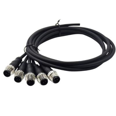 China M12 Aviation Connector Signal Transmission IP67 Electronic Waterproof Wire Haress for sale