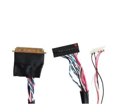 China LVDS I-PEX 40P Electronic Screen Panel Cable for sale