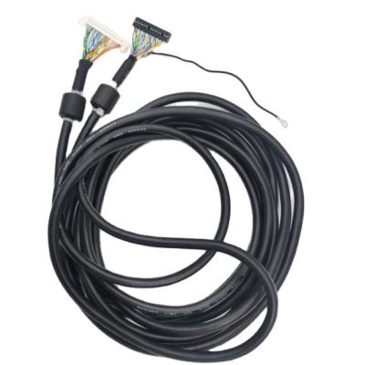 China Electronic Custom LVDS FIX 30P 1.2M/2M/4M/10M Screen Panel Cable for sale