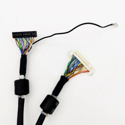 China Electronic Custom LVDS FIX 30P Screen Panel Cable for sale