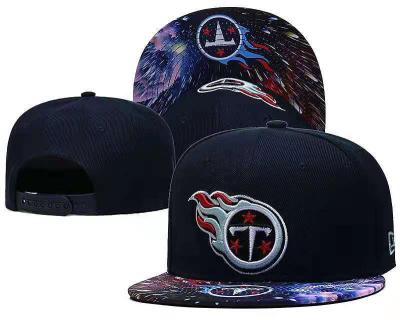 China 2021 Hot COMMON SPORT TENNESSEE TITANS Unisex Adjustable Hats 6 Panels Cotton Embroidery American Football Baseball Hat for sale