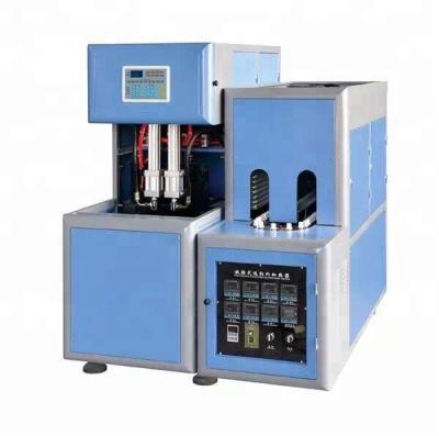 China High Quality Semi Automatic 2 Cavity Pet Bottle Blowing Making Machine For 5L-6L Oil Water Bottles for sale