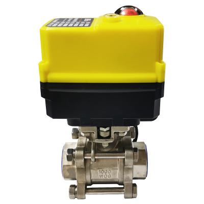 China General Product New 2021 Electric Aluminum Alloy Popular Electric Valve Motorized 2inch Valve Actuator for sale